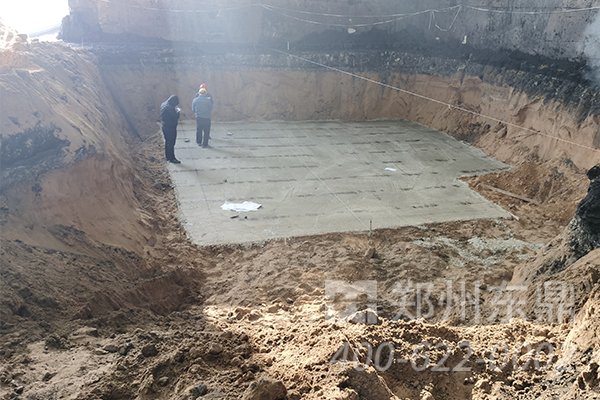 內蒙古煤泥烘干機生產線安裝現場實拍