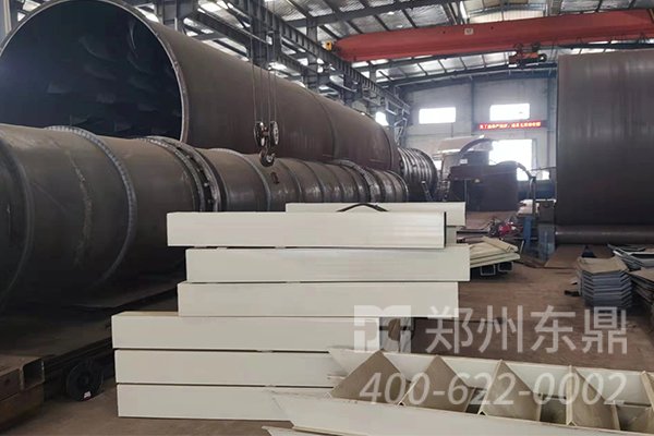 內蒙古煤泥烘干機項目制造車間實拍